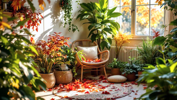 5 plantas de interior para lucir colores vibrantes en otoño