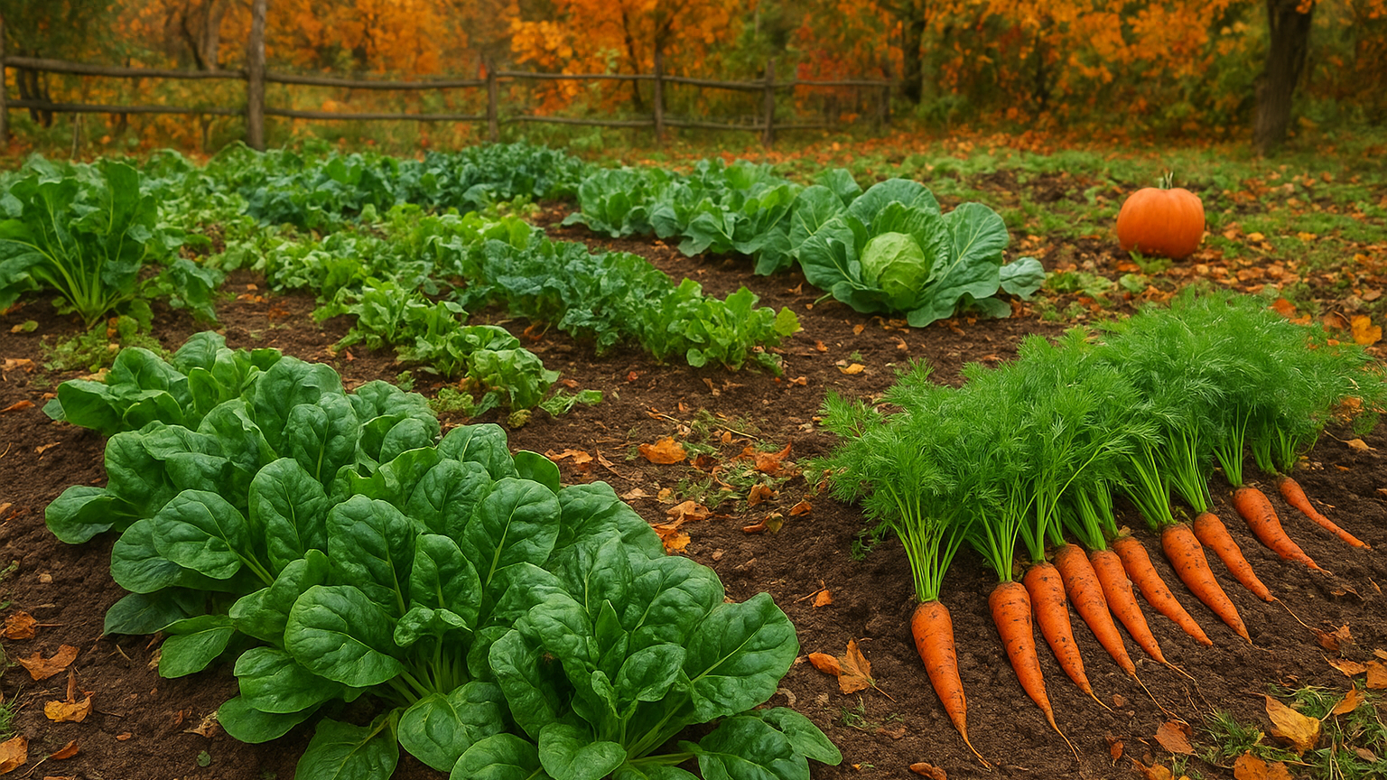 Huerto en otoño: qué plantar y cómo cuidarlo