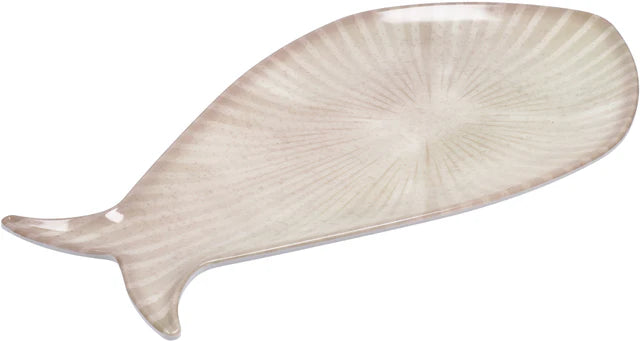 PLATTER MELAMINE FISH DESIGN