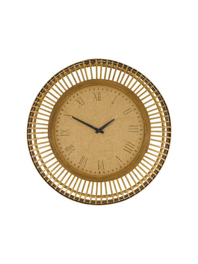 RELOJ RATTAN BAMBU60x10x60cm