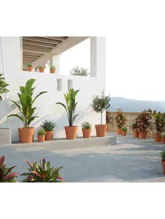 MACETA MANUEL 26CM NATURAL