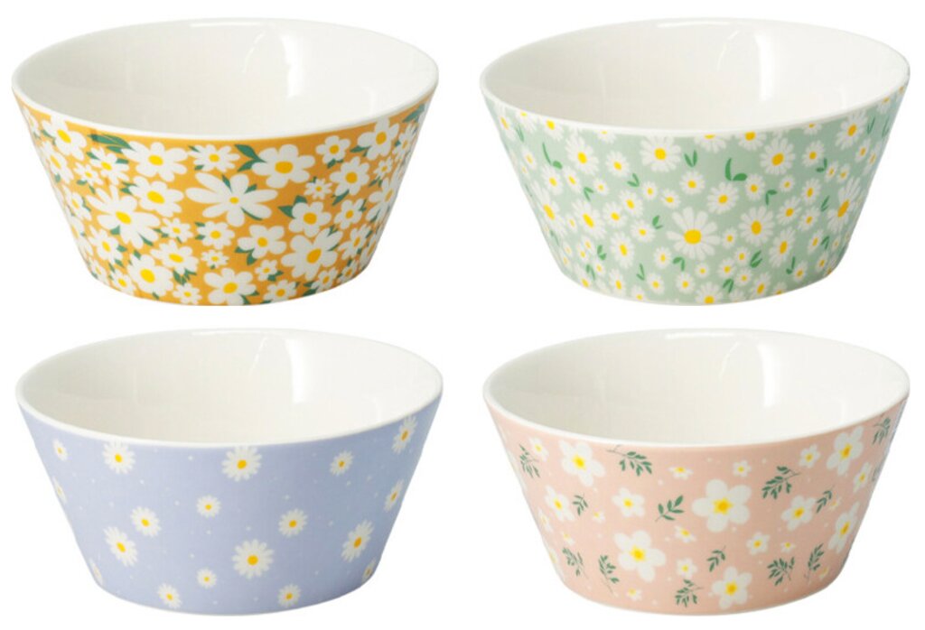 BOWL PORCELANA 450ML 4ASS