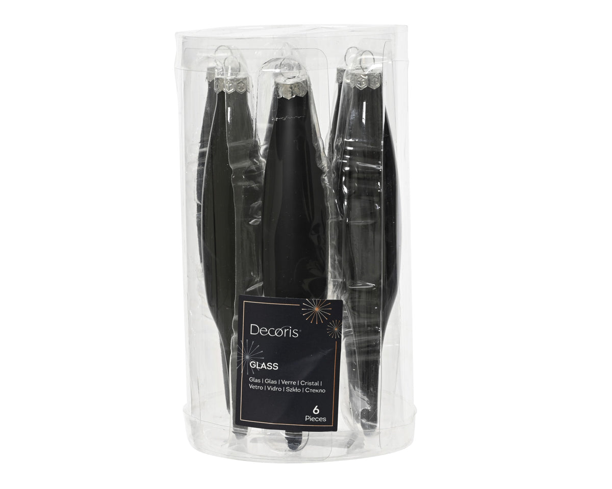ICICLE GLASS ENAMEL,MATT MIX BLACK