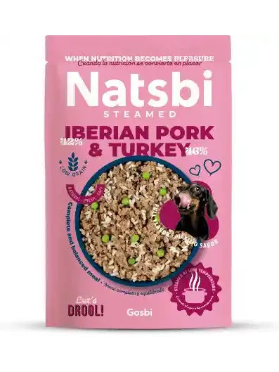NATSBI STEAMED IBERIAN PORK&TURKEY 200G