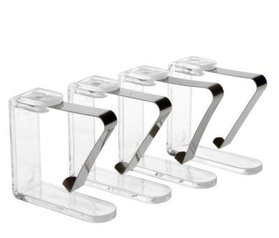 JUEGO DE ABRAZADERAS PARA MANTEL 4PCS