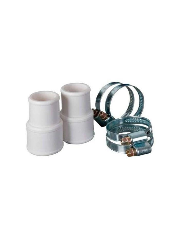 2 RACORES D38/32+ 4 ABRAZADERAS D38