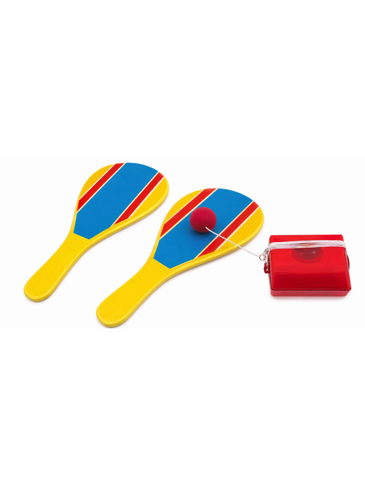 JUEGO DE RAQUETAS DE PLAYA DE 3 PIEZAS