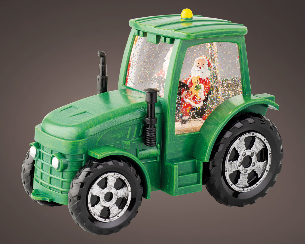 LED WATER SPINNER TRACTOR INDOOR GREEN/WARM WHITE LARGO 11.3CM X ANCHO 22CM X ALTO 17CM