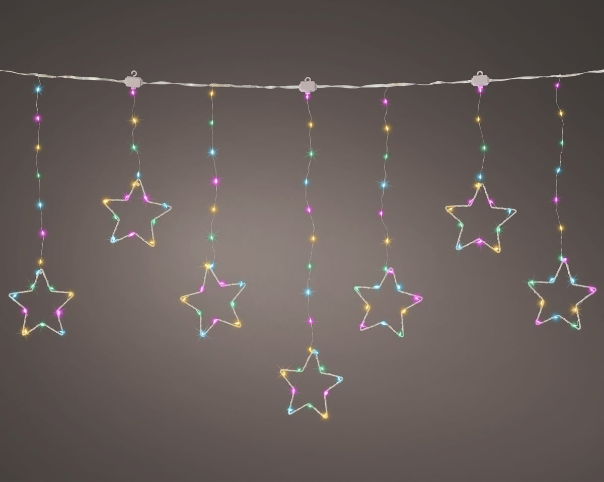 MICROLED CURTAIN LIGHTS 8F 120X120X60CM TWINKLE EF
