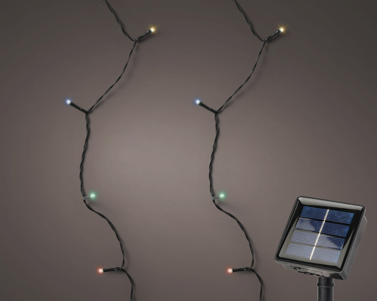 SOLAR STRING LIGHTS 100LED 990CM MULTI COLOUR