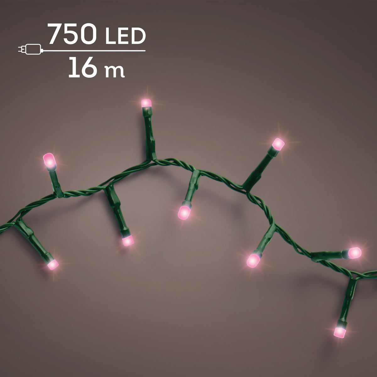 LED COMPACT LIGHTS 8F 750LED L1600CM PINK