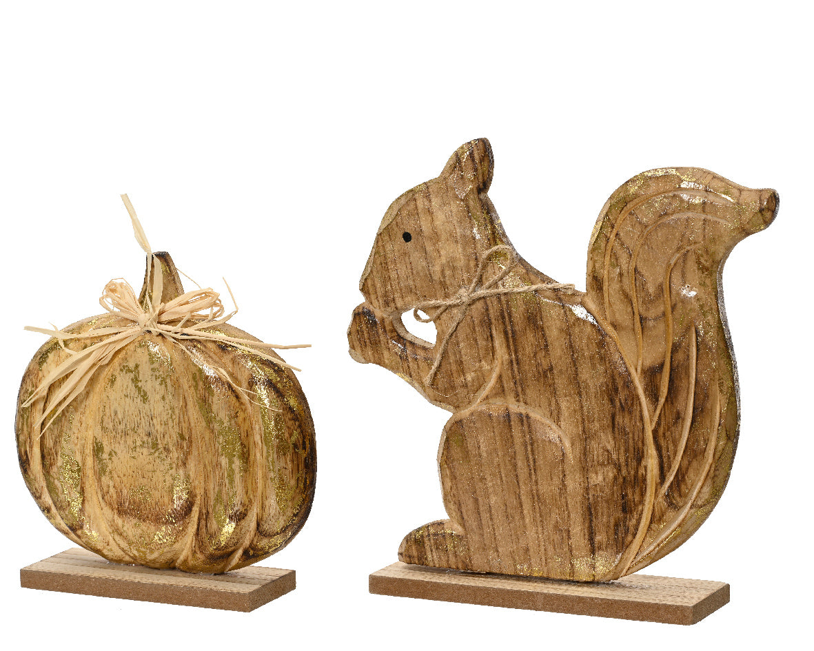 FIGURE PINEWOOD GOLD FOIL 2ASS FSC MIX 70% NATURAL
