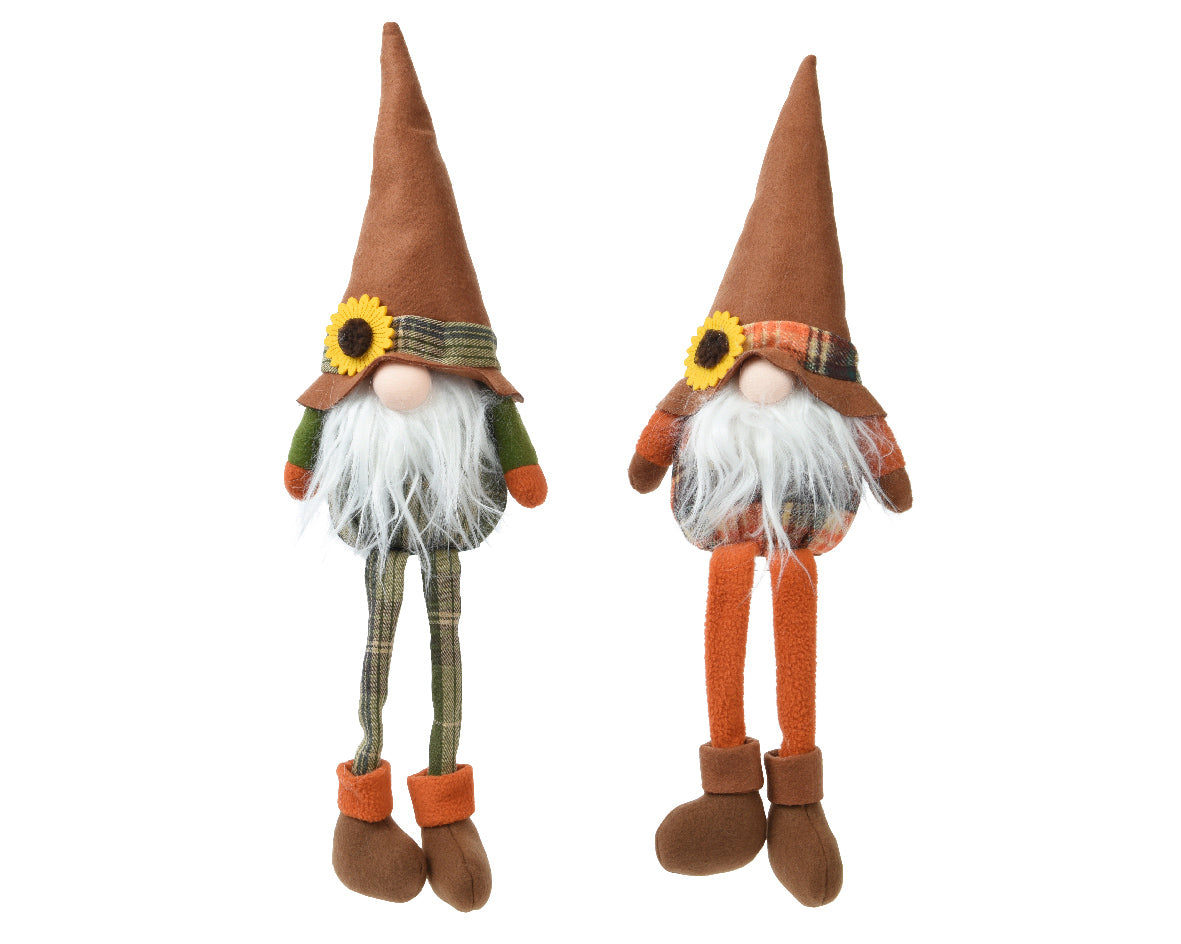 GNOME POLYESTER 2ASS 16X9X48CM ORANGE/COL