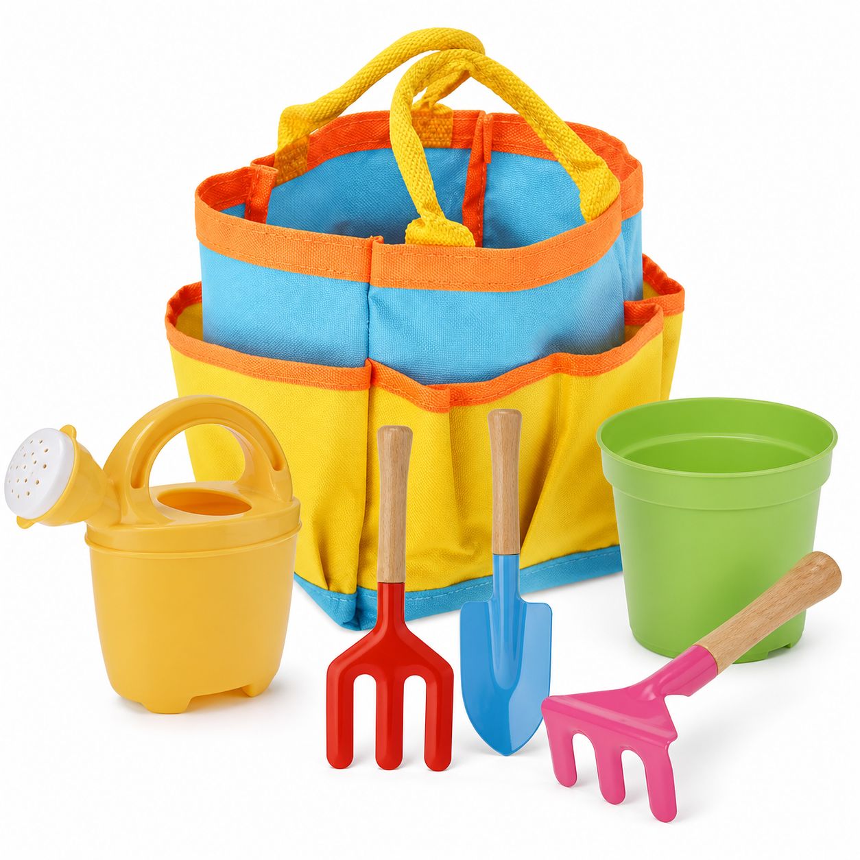 KIT DE HERRAMIENTAS DE JARDINERÍA INFANTIL