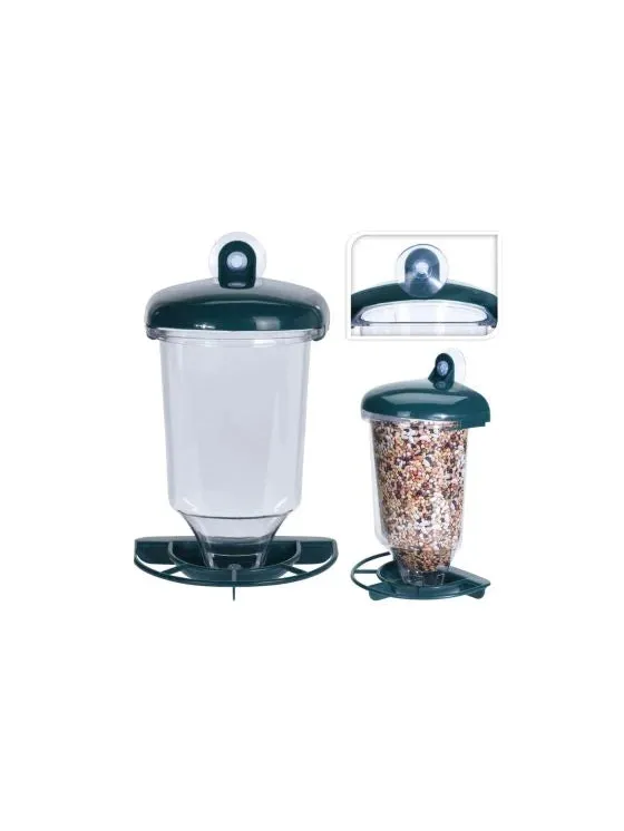 BIRDFEEDER PP WITH SUCTION CUP