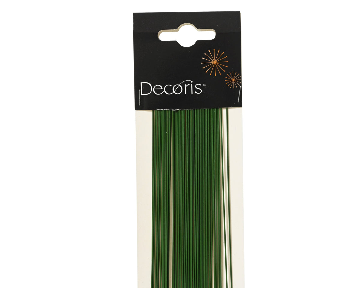 WIRE IRON D0.08X40CM GREEN