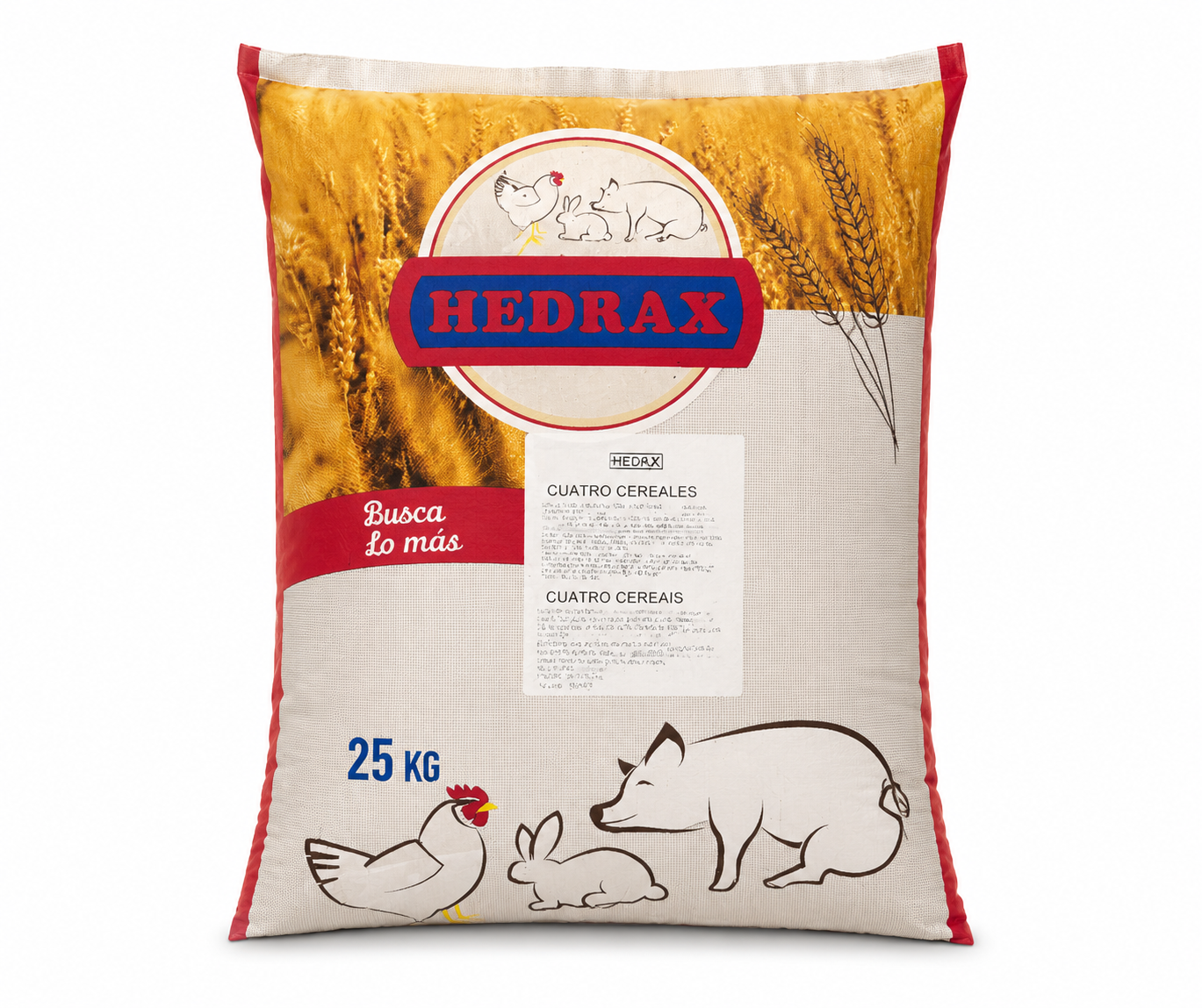 MEZCLA CUATRO CEREALES GRANO 25KG