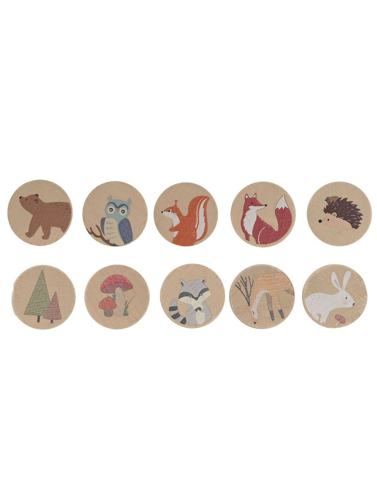 JUEGO DE MESA SET 21 MADERA 19X6.5X4 MEMORIA
