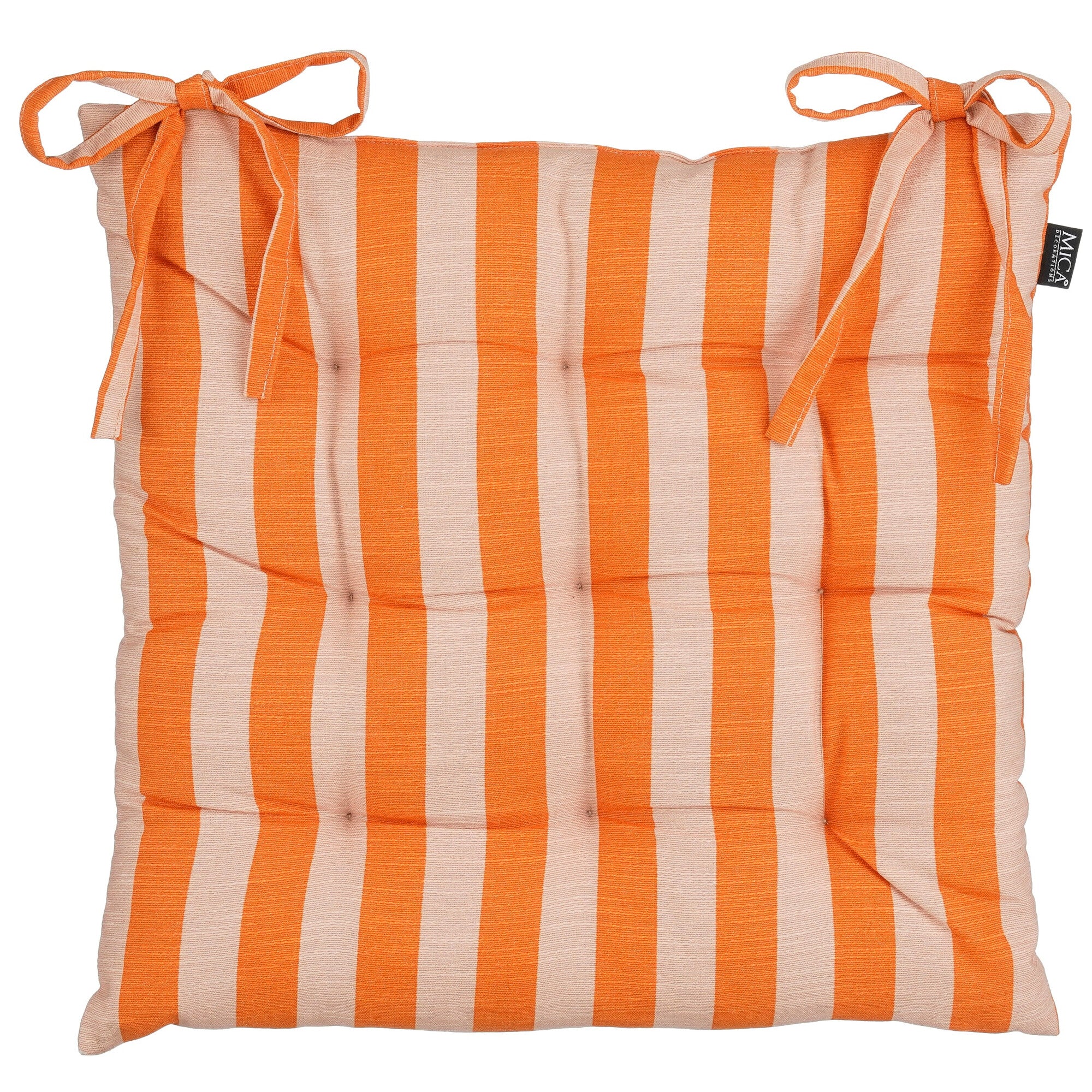 COJINA DE SILLÓN KIM NARANJA - L46XW46XH7CM