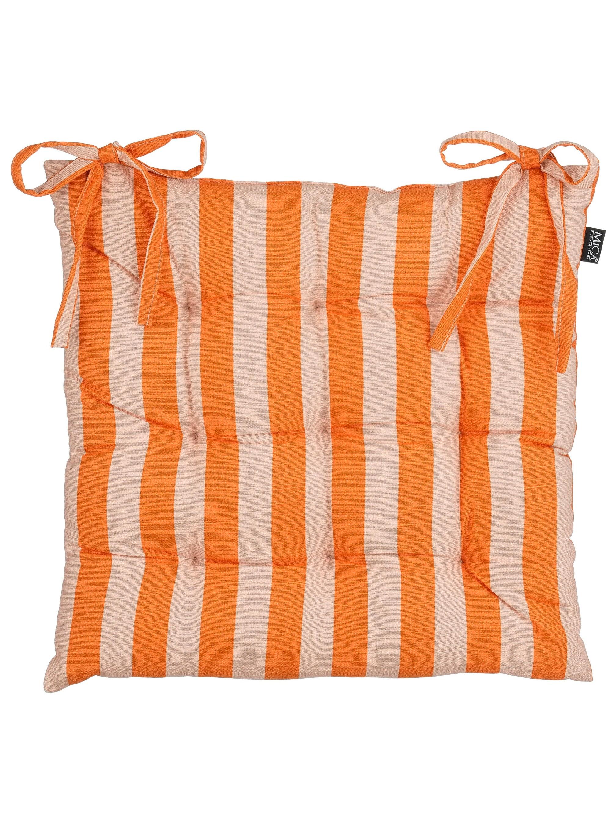 COJIN DE SILLÓN KIM NARANJA - L46XW46XH7CM