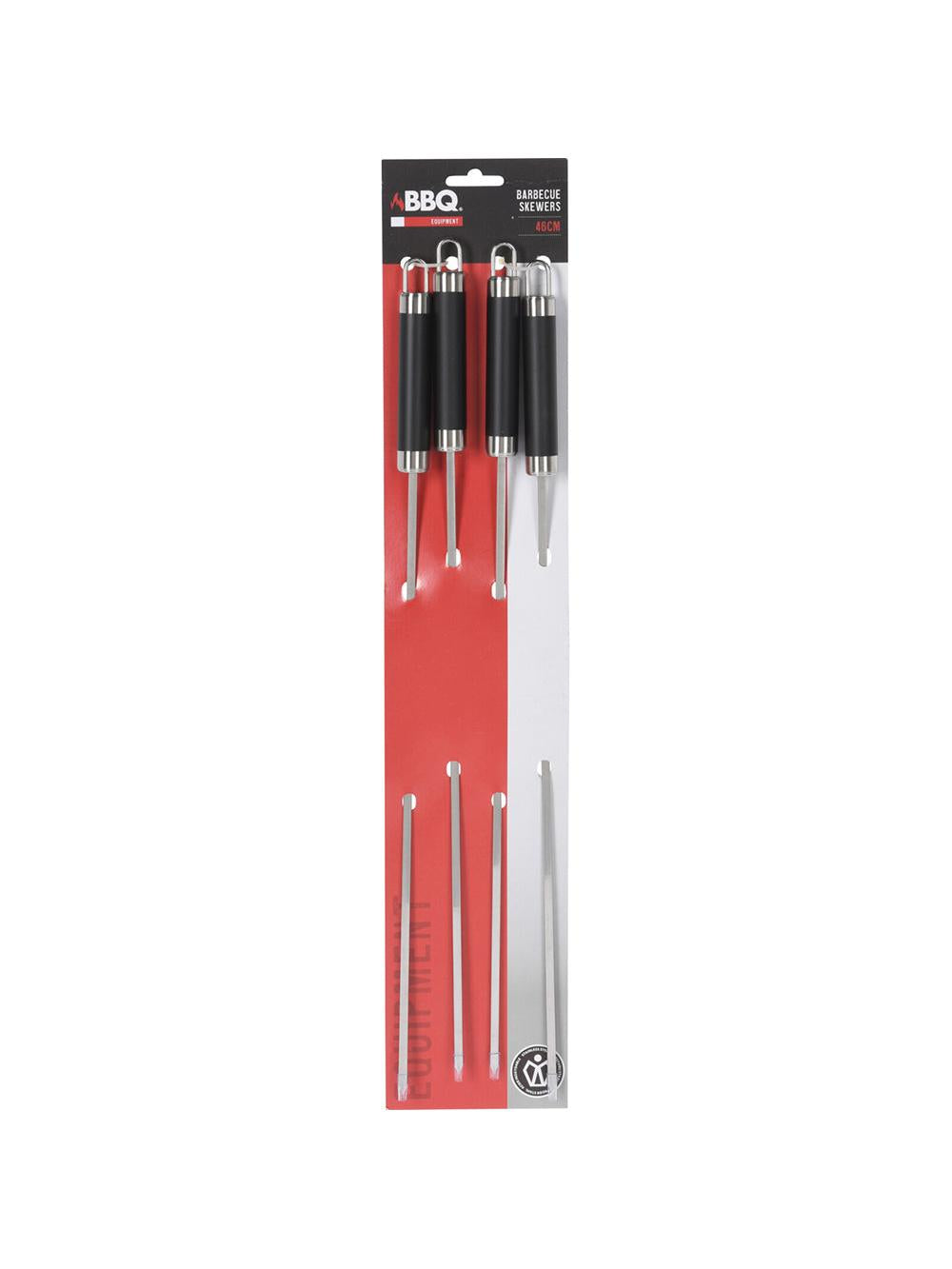 BBQ Skewer 4 Pieces 46Cm