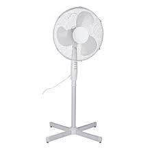 ABANICO DE PIE DE DIÁMETRO 40CM BLANCO