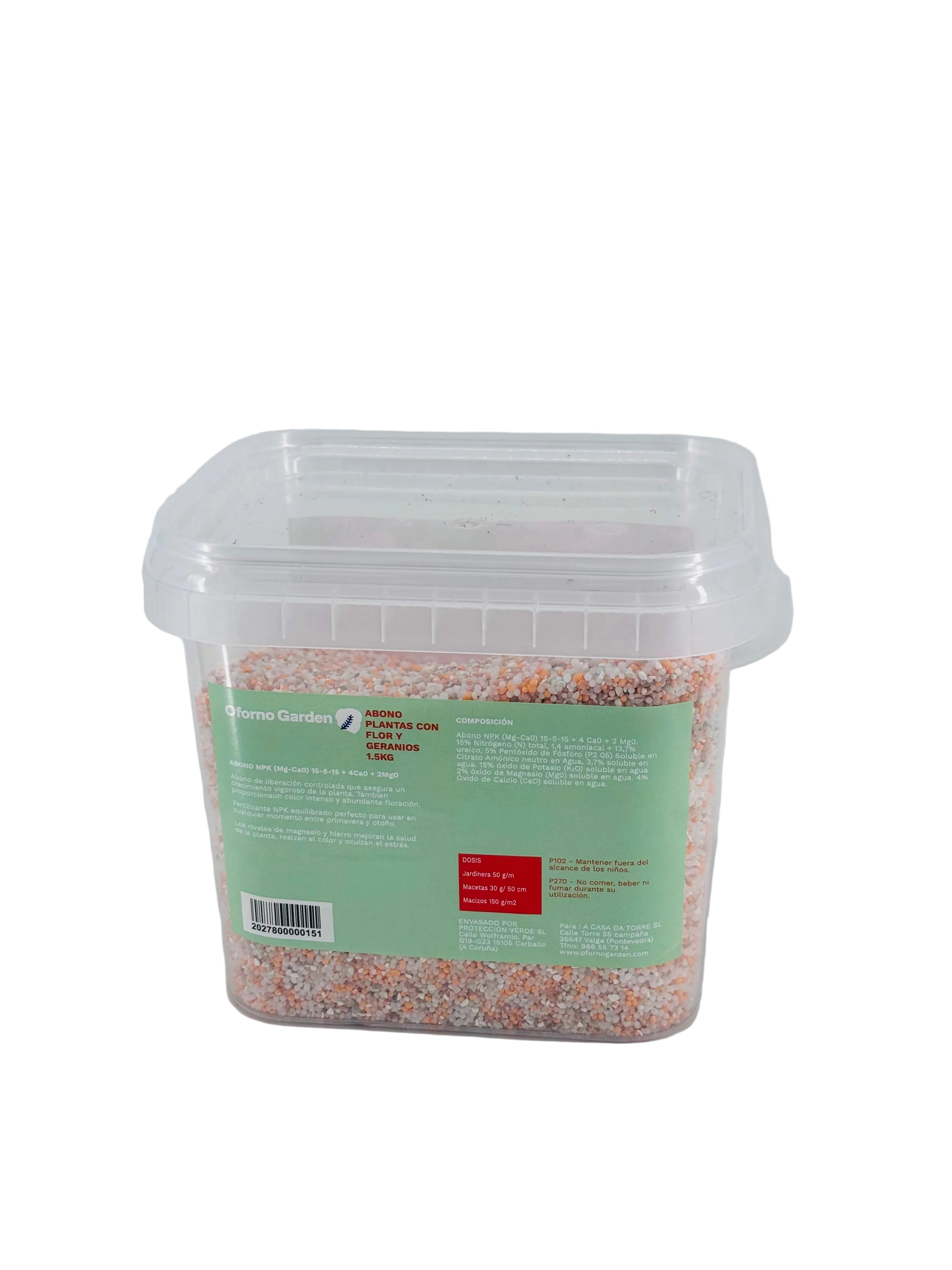 ABONO PLANTAS Y GERANIOS DE FLOR 1,5KG