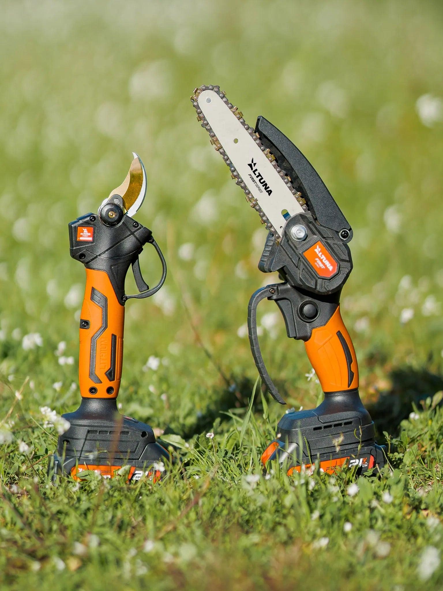 AFKIT KIT TIJERA+MOTOSIERRA+PERTIGA 2BAT 21V-2A