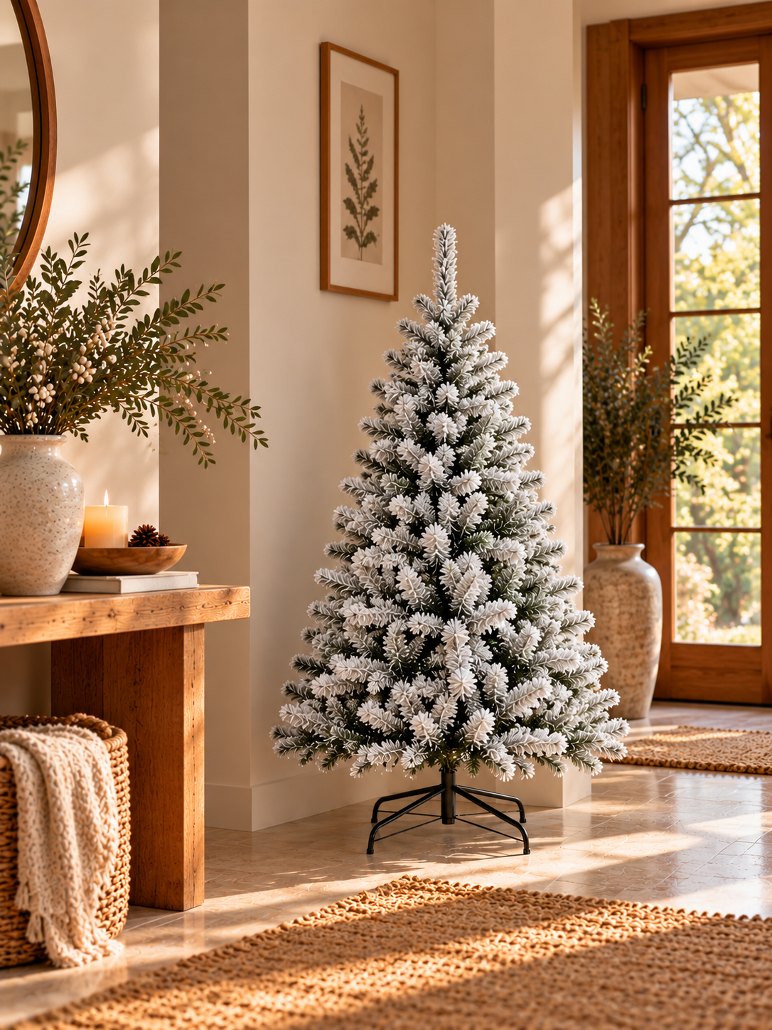 ÁRBOL DE NAVIDAD 150CM MONARCH NEVADO