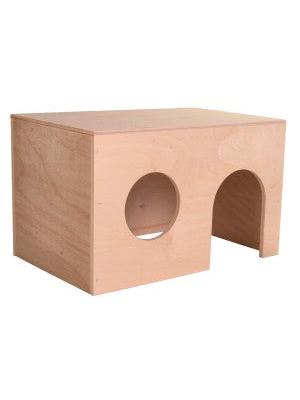 CASA MADEIRA P/ ROEDORES MED 22X16X13