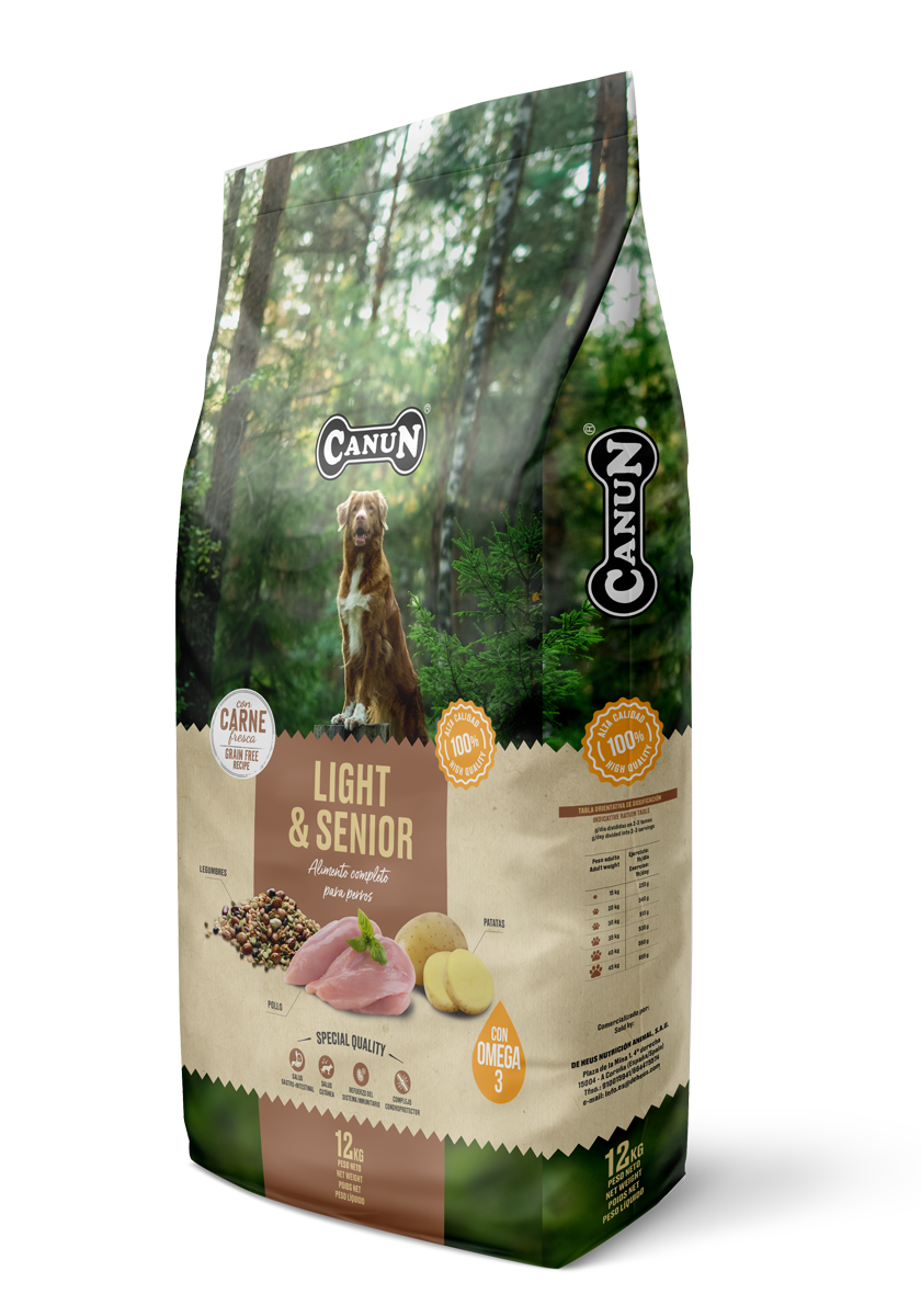CANUN FRESH LIGHT & SENIOR 3KG