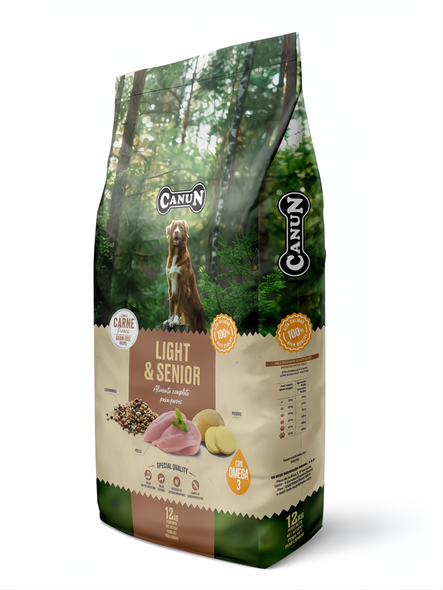 CANUN FRESH LIGHT & SENIOR 3KG