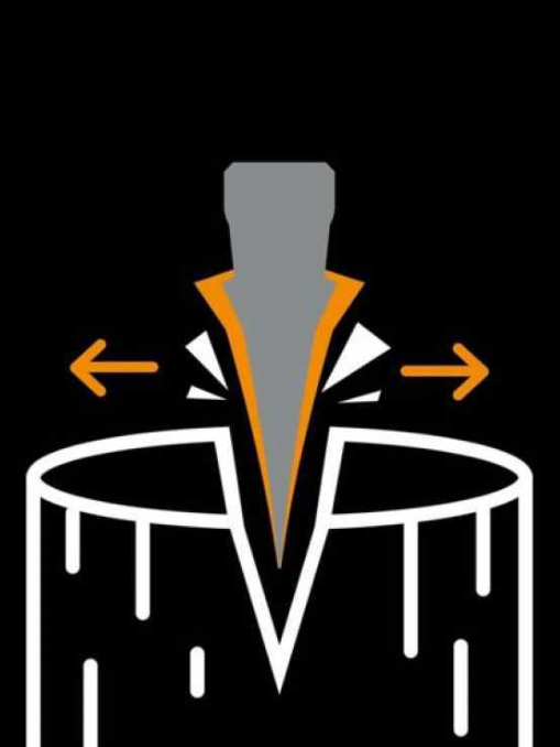 HACHA DE RAJAR X-SERIES X32 HOJA-L