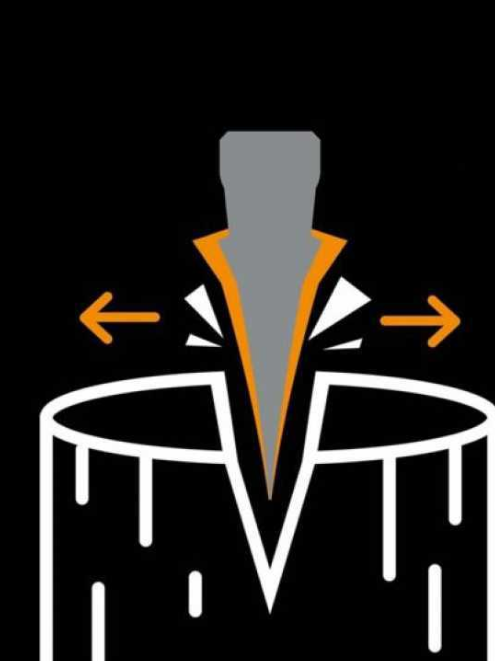 HACHA DE RAJAR X13-S