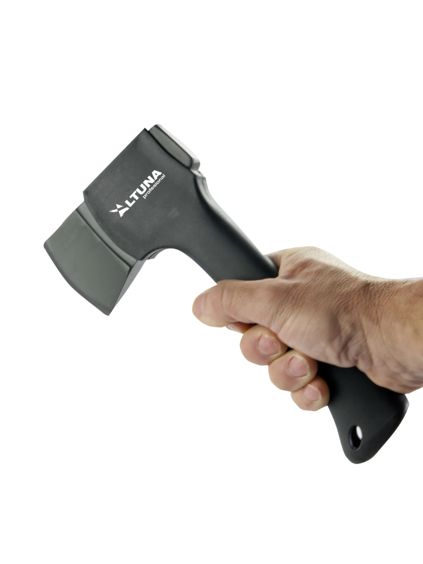 HACHA MULTIFUNCIONAL FIBRA CARB C/MARTILLO Y FUNDA