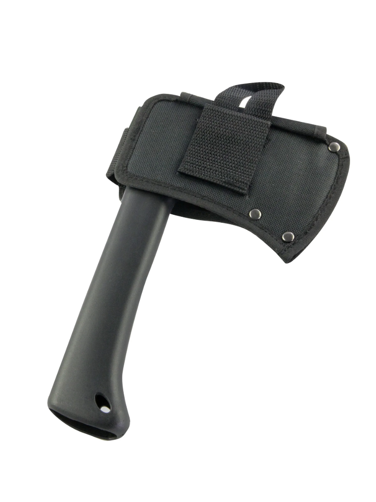 HACHA MULTIFUNCIONAL FIBRA CARB C/MARTILLO Y FUNDA