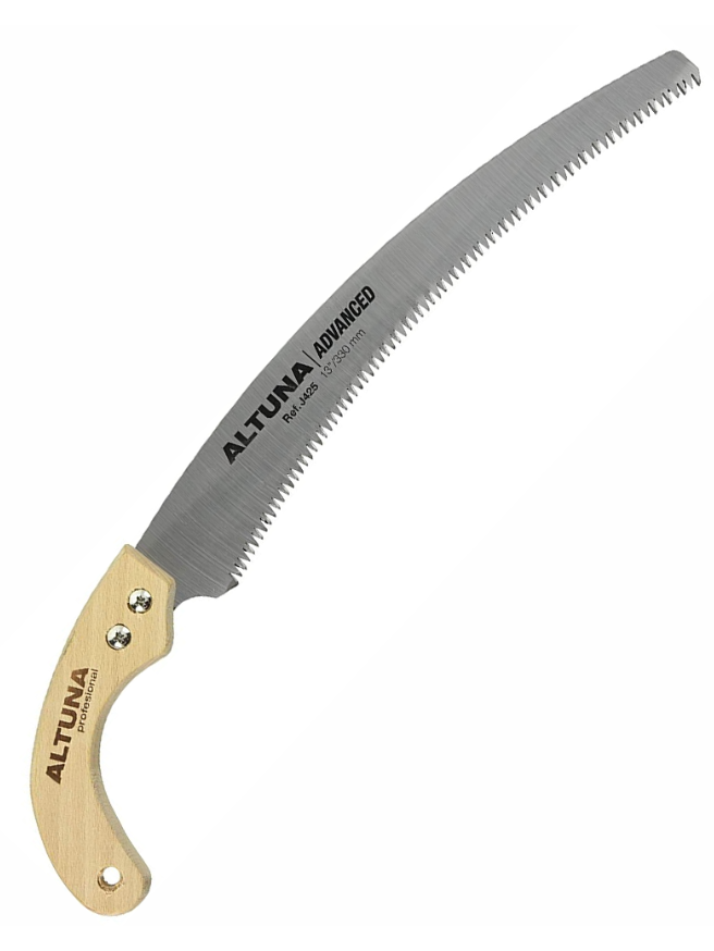 SERRUCHO MANGO MADERA 330MM CON FUNDA