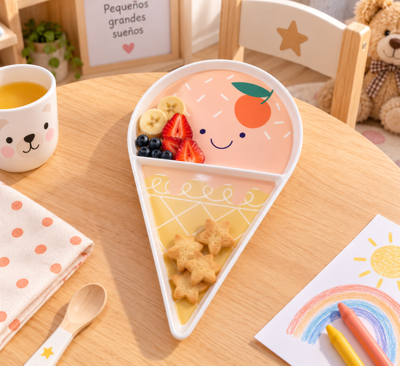 BANDEJA DE MELAMINE KIDS DISEÑO