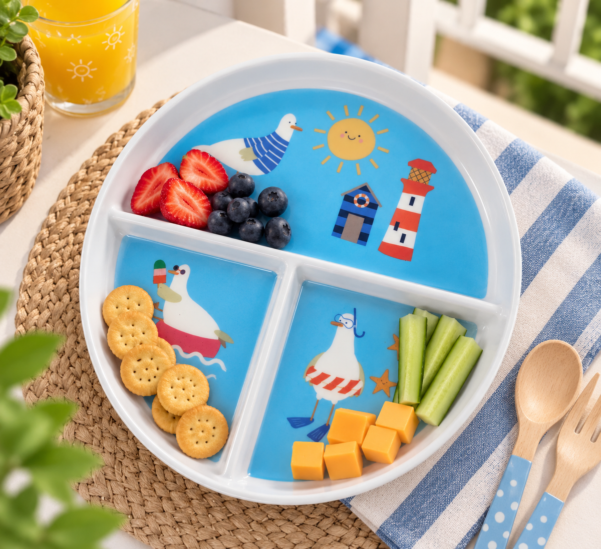 BANDEJA DE MELAMINE KIDS DISEÑO