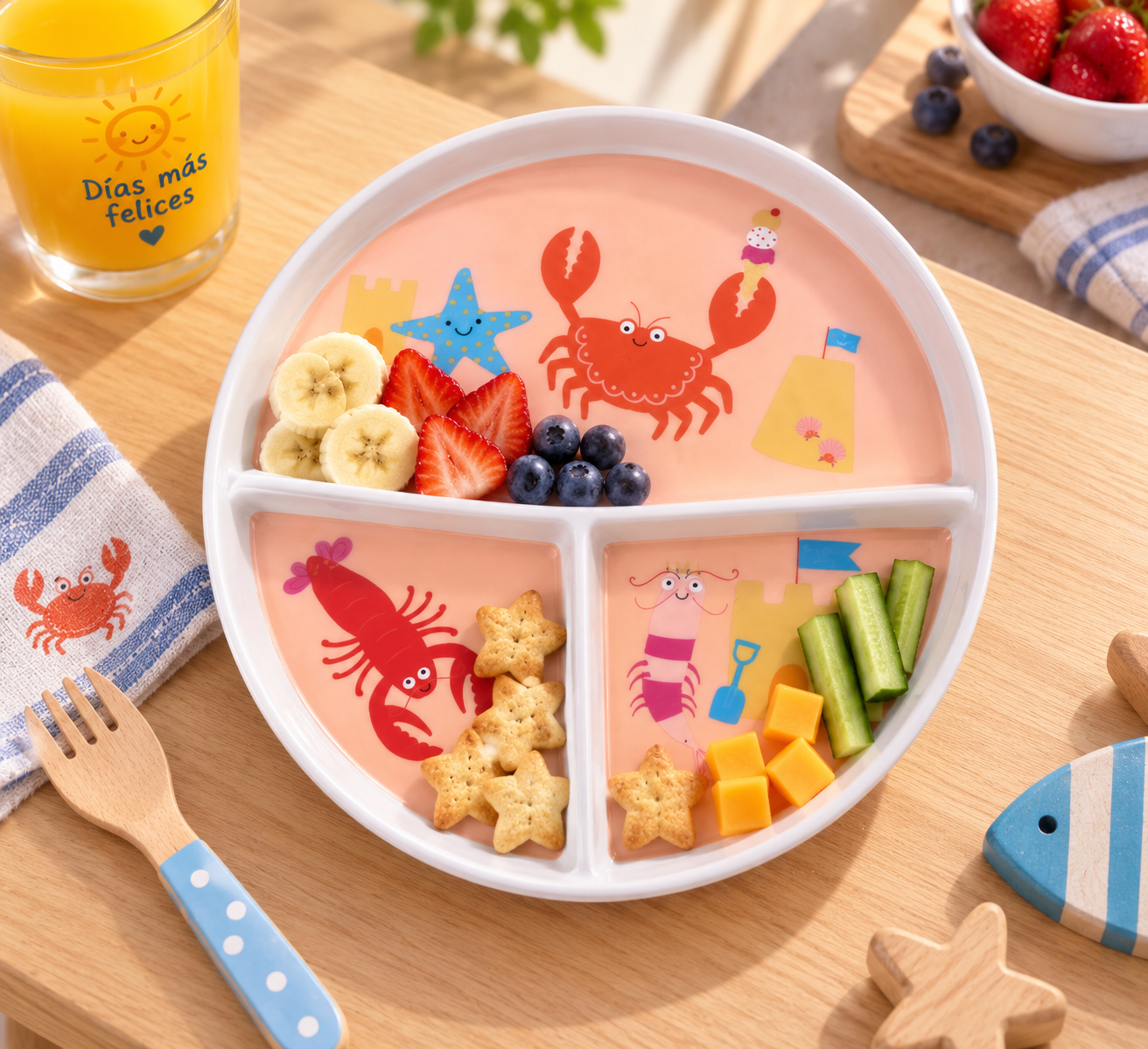 BANDEJA DE MELAMINE KIDS DISEÑO