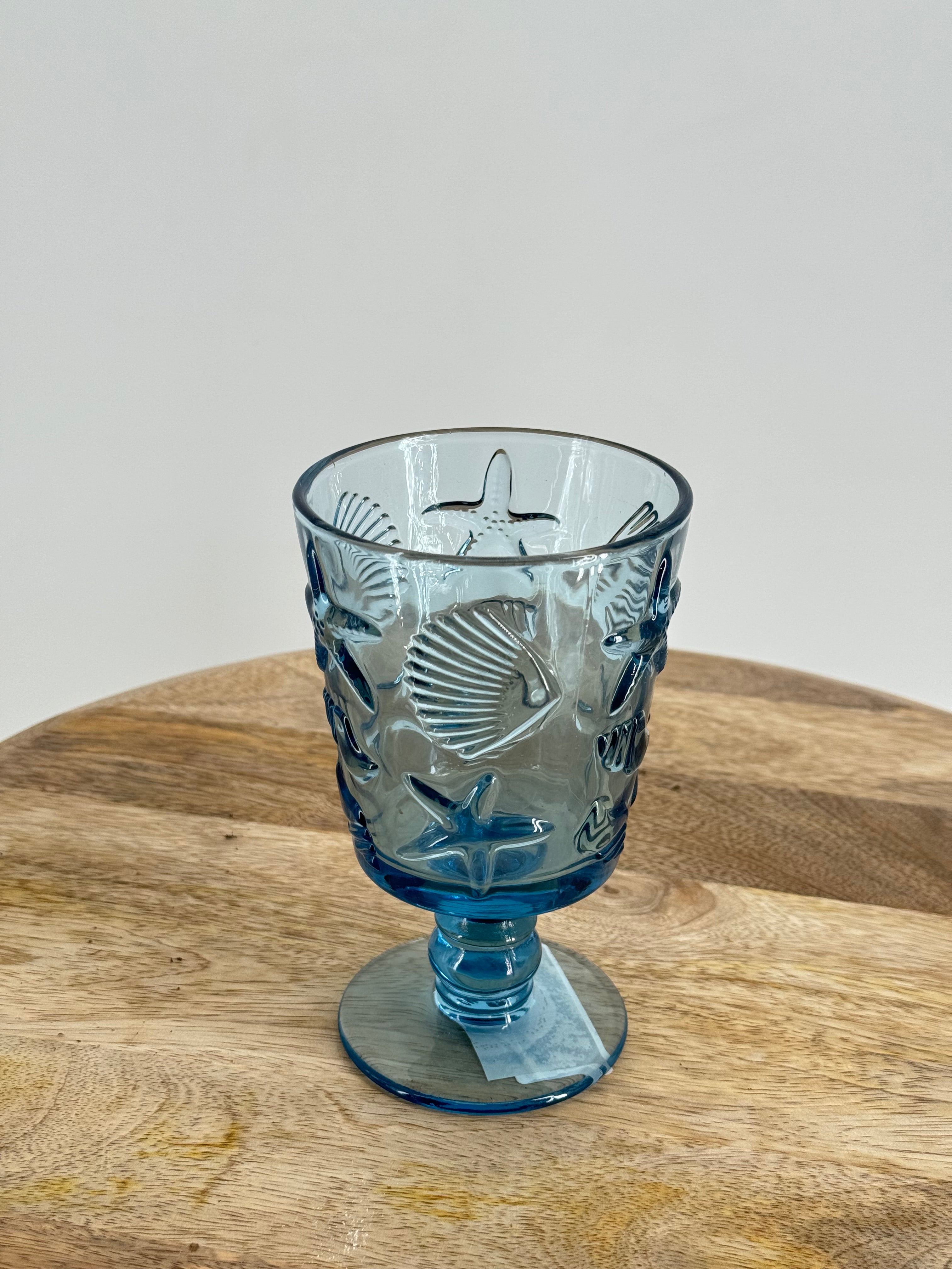 COPA CRISTAL 9X7,5X15 345ML RELIEVE AZUL