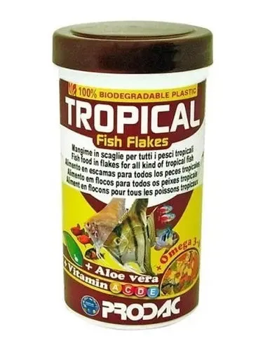 TROPICAL-COMIDA FLOCOS. PEIXES TROPIC.100ML,2GR