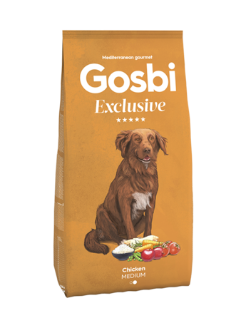 GOSBI EXCLUSIVE CHICKEN(pollo) MEDIUM 3 KG