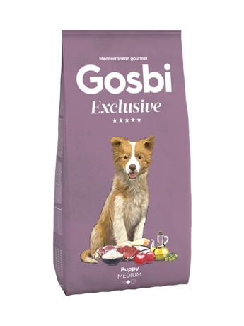 GOSBI EXCLUSIVE PUPPY MEDIUM 3 KG