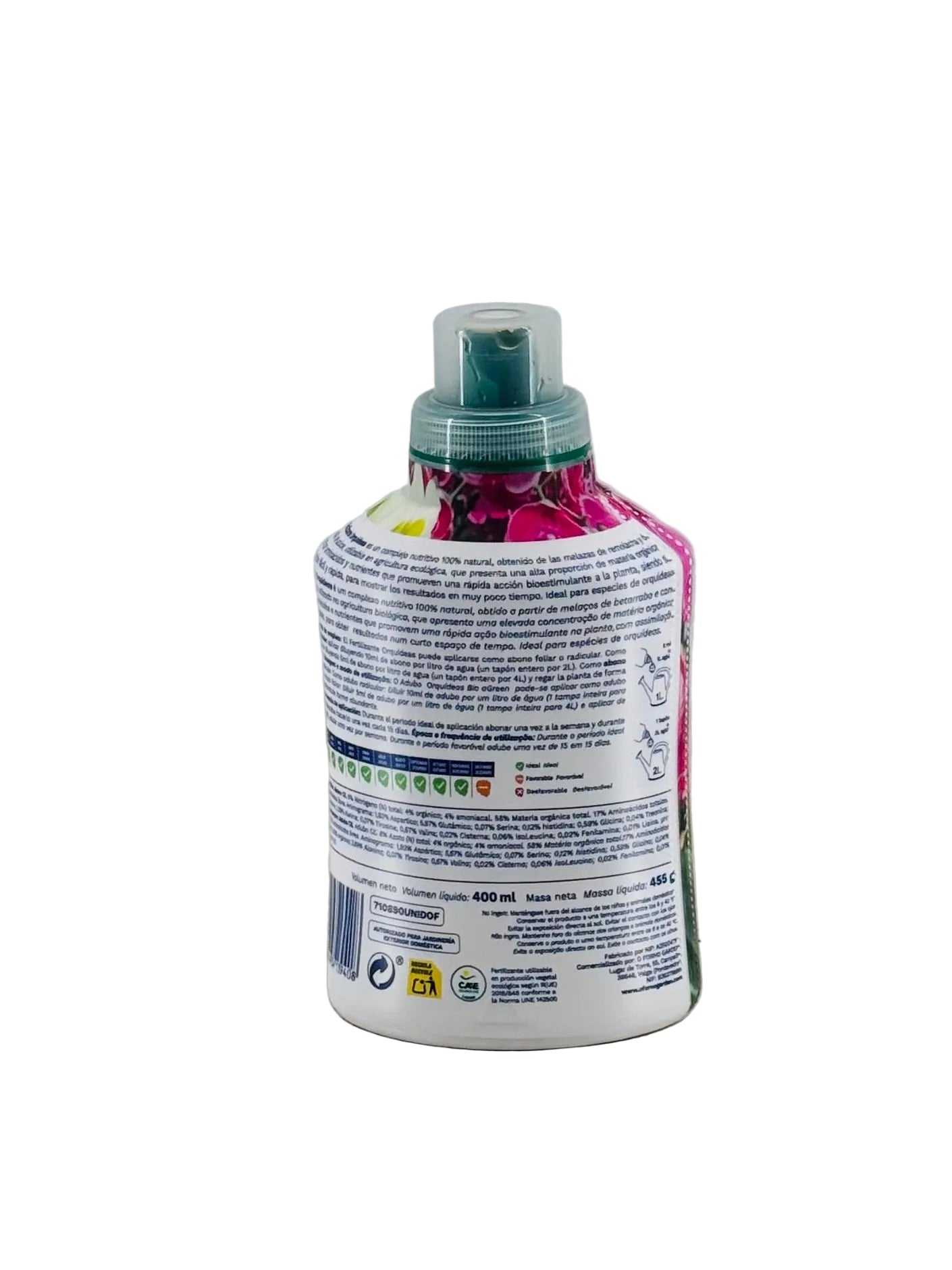 FERTILIZANTE ORQUIDEAS BIO 400ML OFORNO