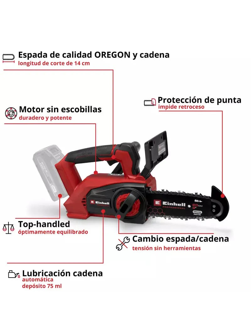 MOTOSIERRA BATERIA FORTEXXA 18/20TH