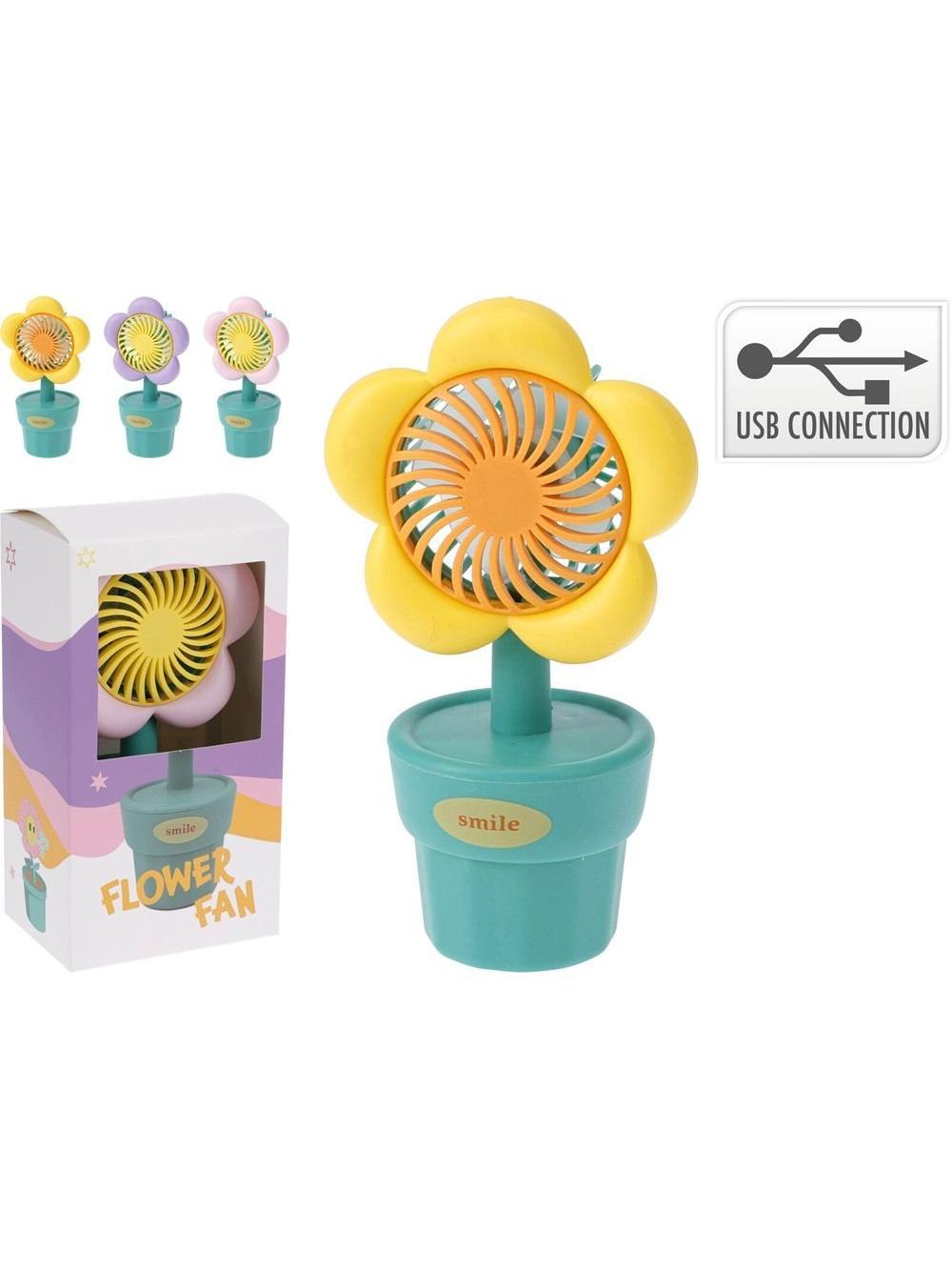 FLOR VENTILADOR USB 3ASS