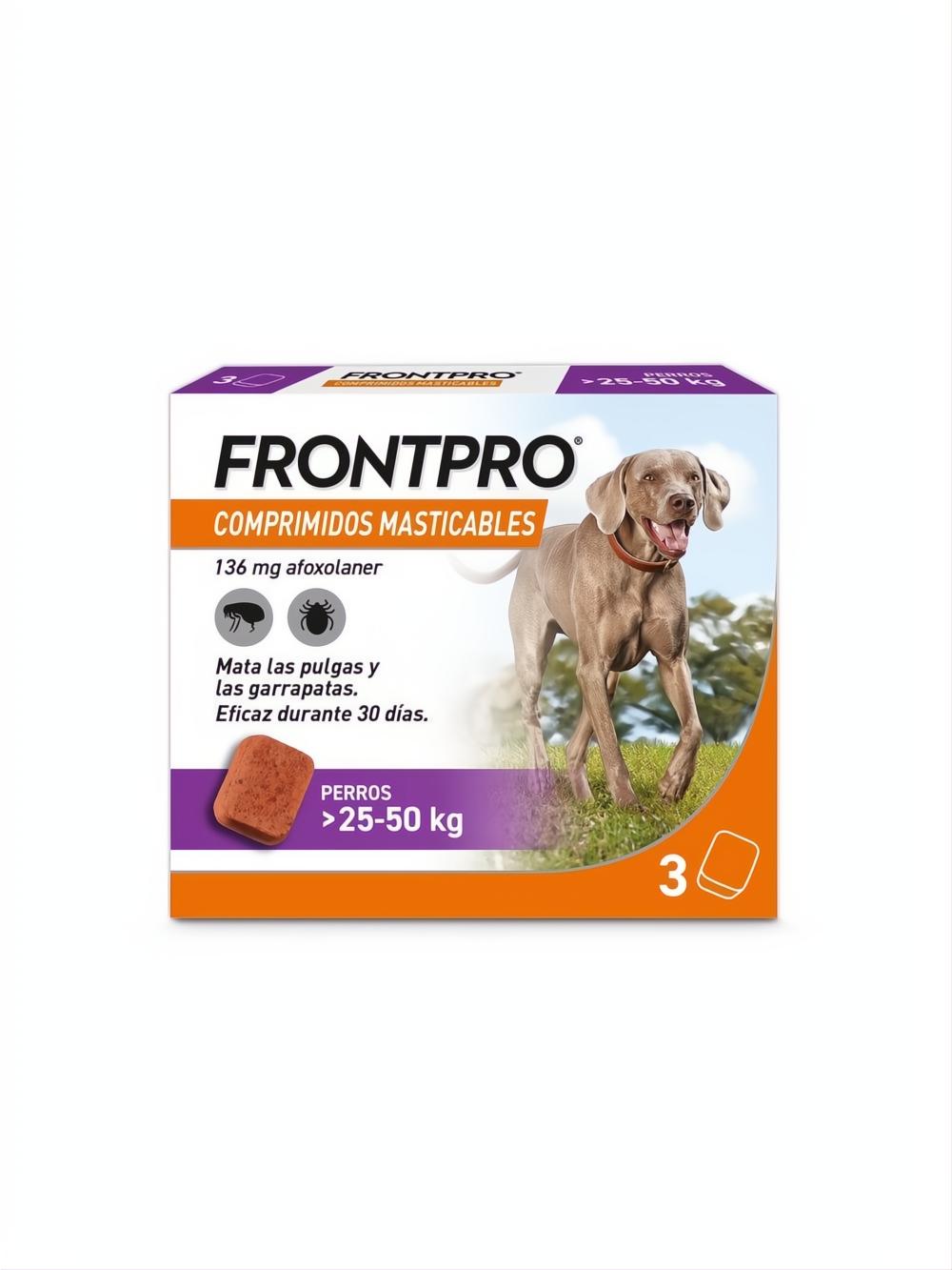 FRONTPRO 136MG 3 COMP MAST 25-50KG