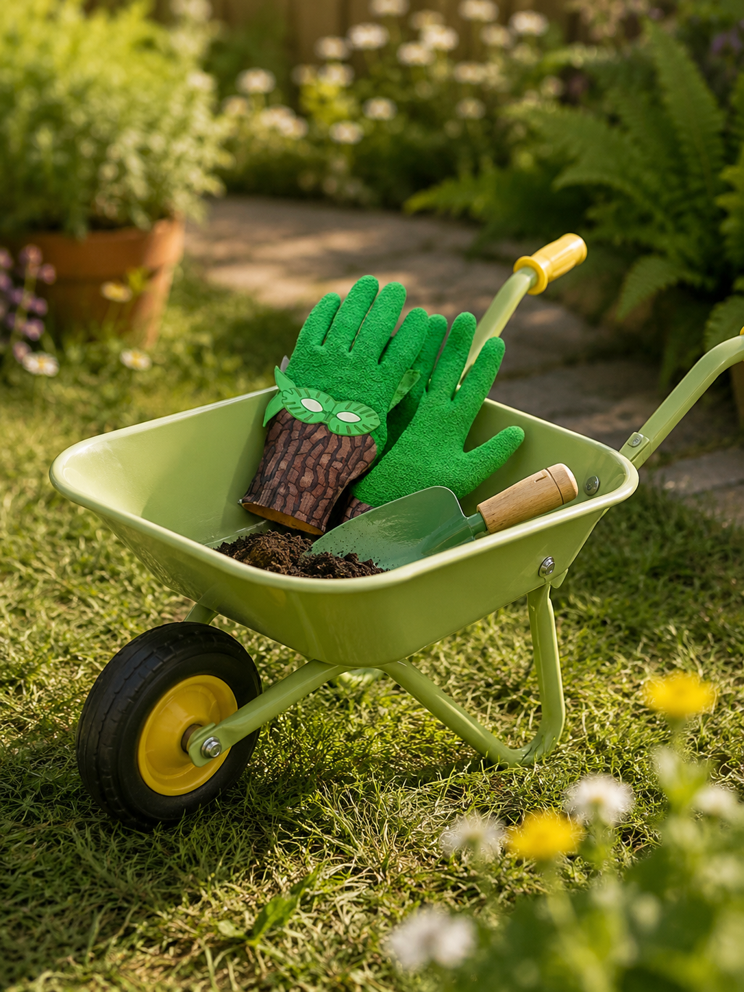 GUANTES DE JARDINERIA INFANTIL SUPERGREEN IT9/11