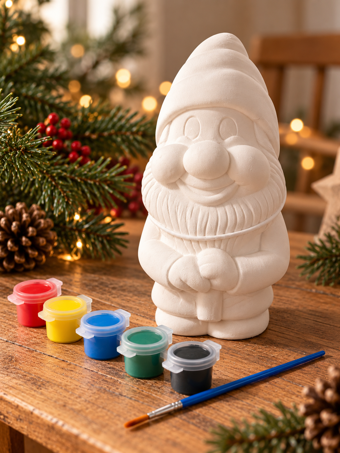 SET PARA PINTAR ENANITO DE YESO